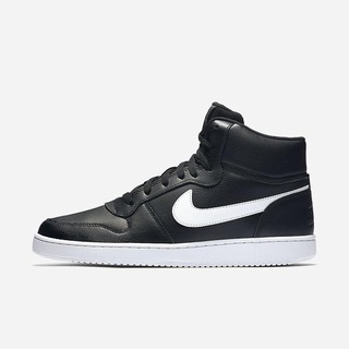 Pantofi Casual Nike Ebernon Mid Barbati Negrii Albi | YCLR-47580